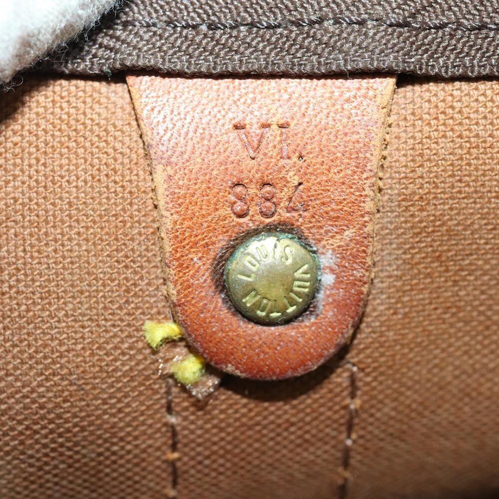 LOUIS VUITTON Monogram Keepall 50 Boston Bag M41426 LV Auth 155038 - Picture 11 of 16